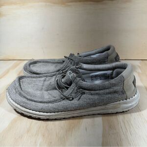 Hey Dude Wally Woven Beige Shoes Men’s Size 12